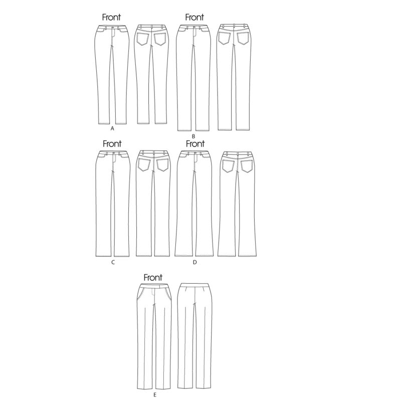 Butterick 6800/A5 - Pantalon