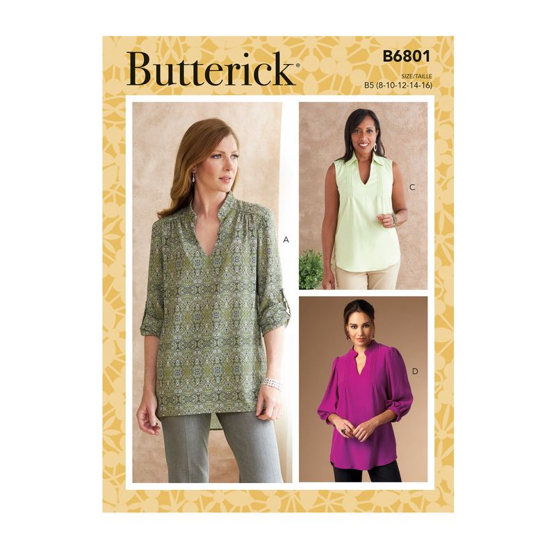 Patron Butterick 6801/B5 - Haut