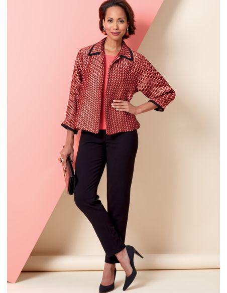 Butterick 6802/A5 - Veste, robe et pantalon