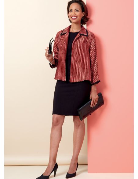 Butterick 6802/A5 - Veste, robe et pantalon