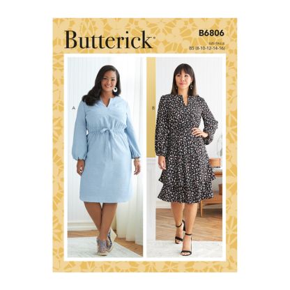 Patron Butterick 6806/B5 - Robe