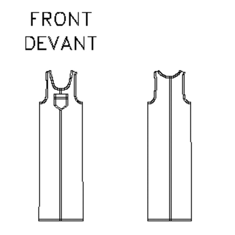 Patron Butterick 6806/B5 - Robe