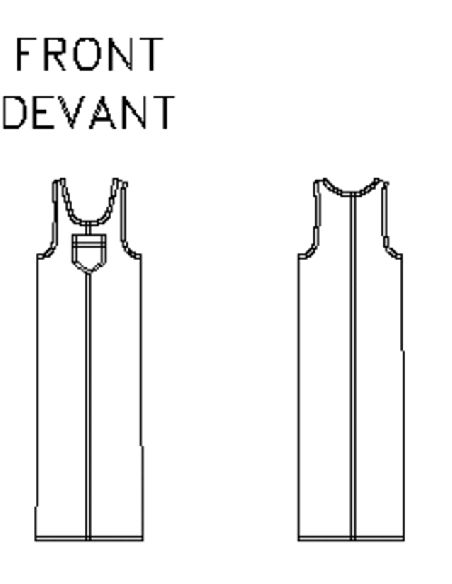 Patron Butterick 6806/B5 - Robe