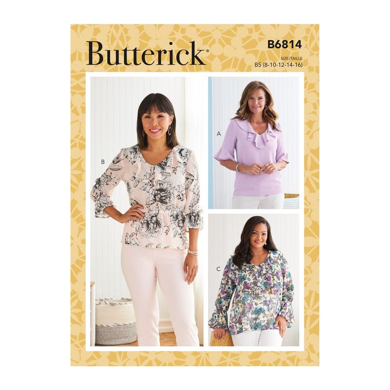 Patron Butterick 6814/B5 - Haut