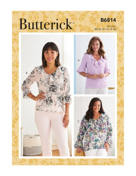 Patron Butterick 6814/B5 - Haut
