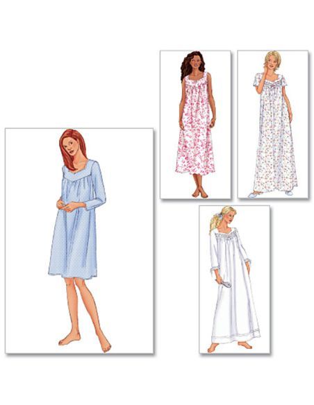 Butterick 6838/XS - Chemise de nuit