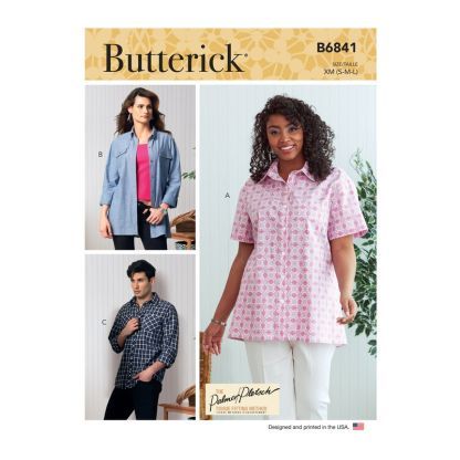 Patron Butterick 6841/XM - Chemise