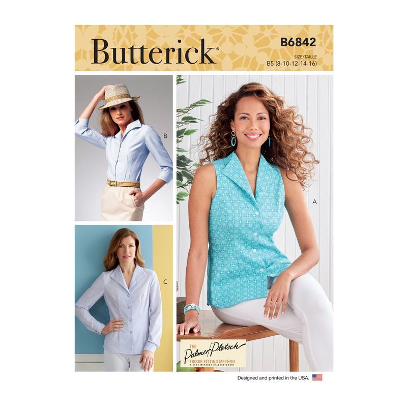 Patron Butterick 6842/B5 - Chemise