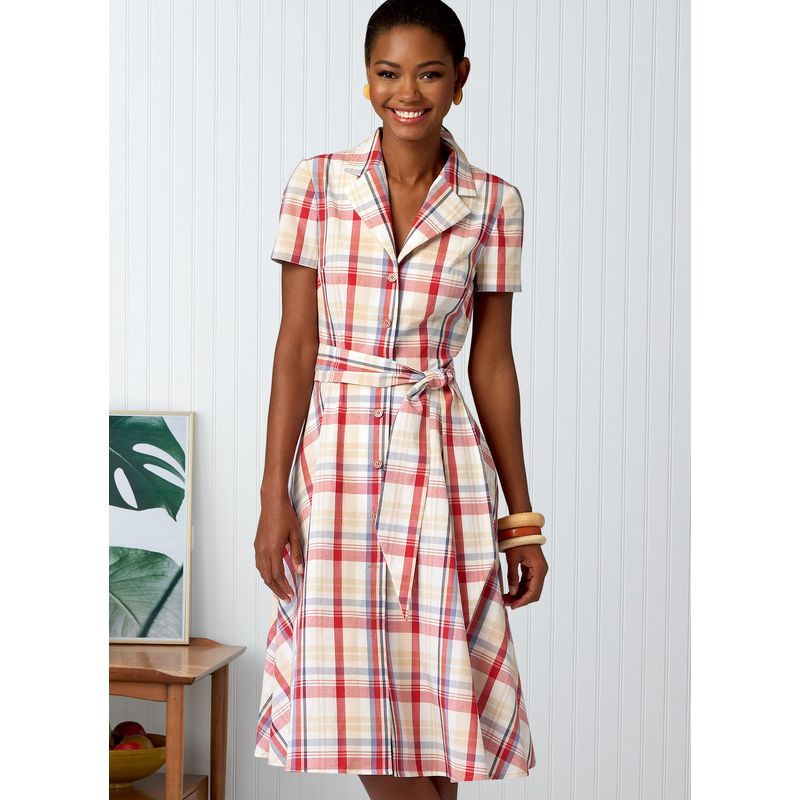 Patron Butterick 6843/B5 - Robe chemisier