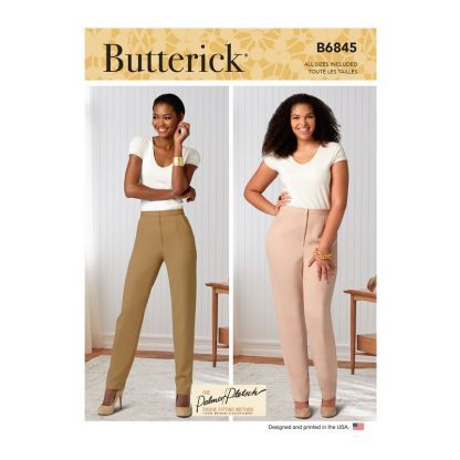 Patron Butterick 6845/A - Pantalon