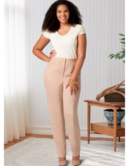 Patron Butterick 6845/A - Pantalon