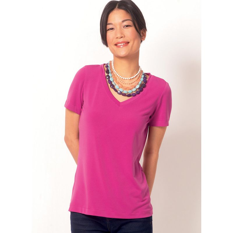 Patron Butterick 6848/B5 - T-shirt et débardeur