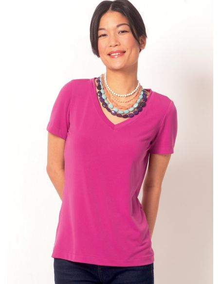 Patron Butterick 6848/B5 - T-shirt et débardeur