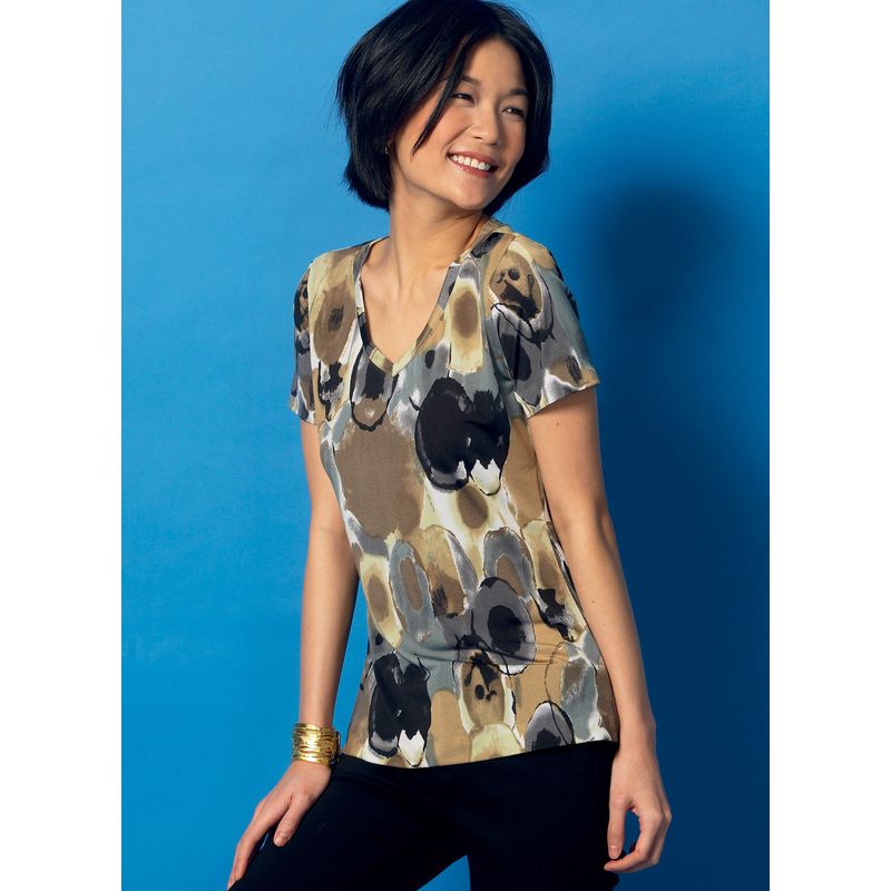 Patron Butterick 6848/B5 - T-shirt et débardeur
