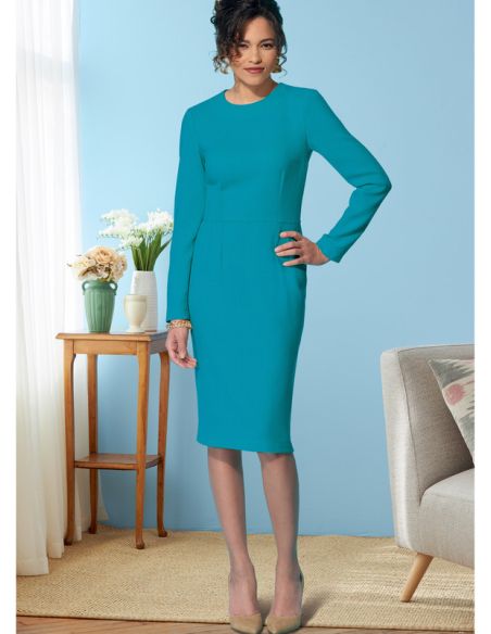 Patron Butterick 6849/A - Robe