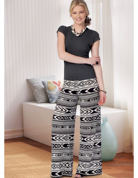 Patron Butterick 6851/A - Pantalon