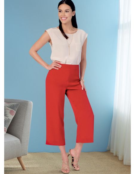 Patron Butterick 6851/A - Pantalon