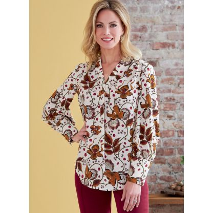 Patron Butterick 6855/A - Haut 2