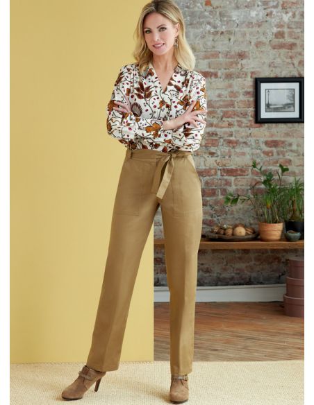 Patron Butterick 6855/A - Haut