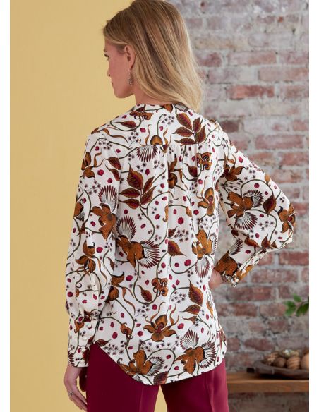 Patron Butterick 6855/A - Haut