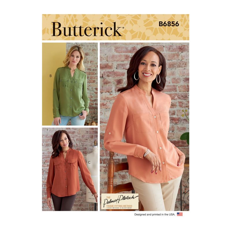Patron Butterick 6856/B5 - Haut