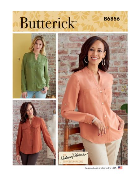Patron Butterick 6856/B5 - Haut
