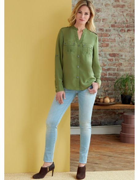 Patron Butterick 6856/B5 - Haut