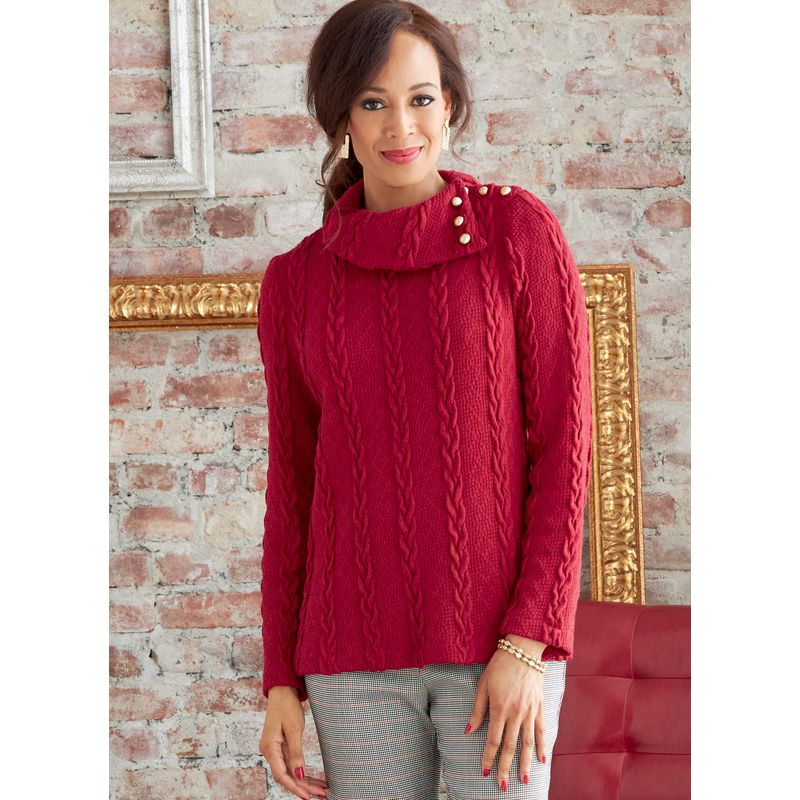 Patron Butterick 6857/A - Haut