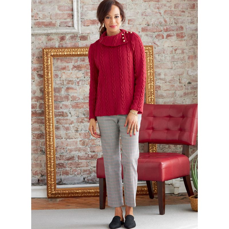 Patron Butterick 6857/A - Haut