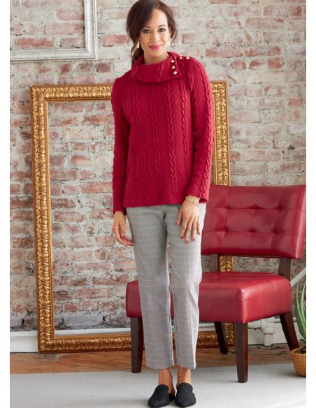 Patron Butterick 6857/A - Haut