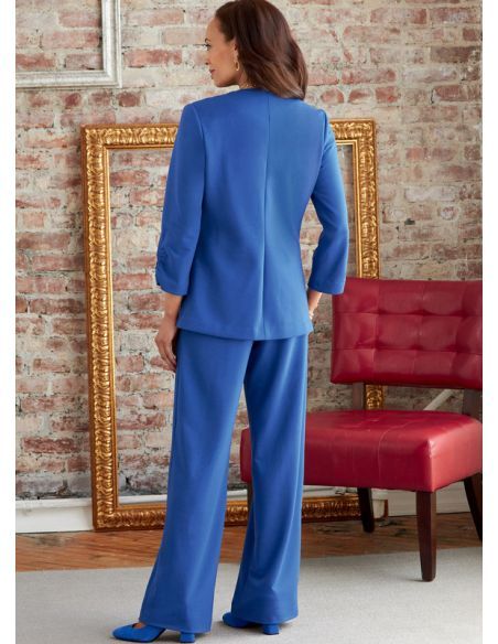 Patron Butterick 6860/B5 - Veste, jupe et pantalon