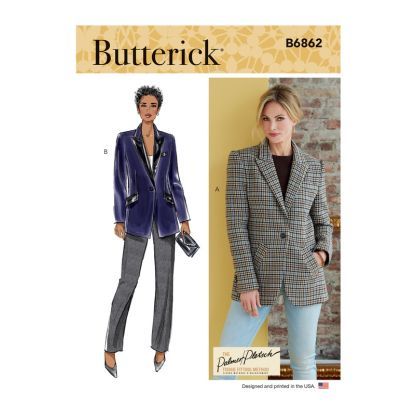 Patron Butterick 6862/B5 - Veste