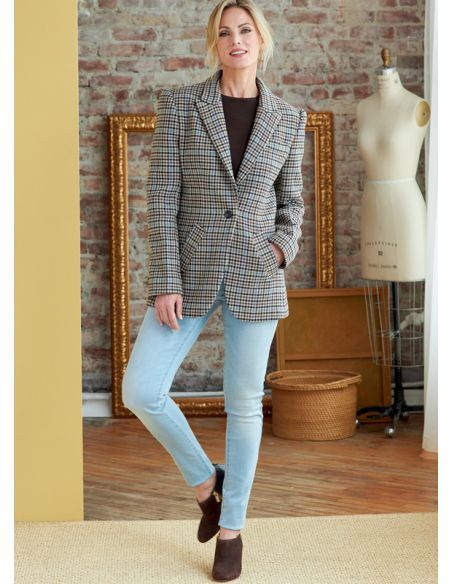 Patron Butterick 6862/B5 - Veste