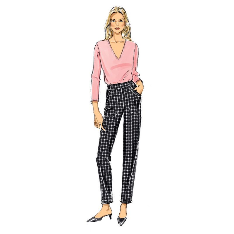 Patron Butterick 6865/A - Pantalon