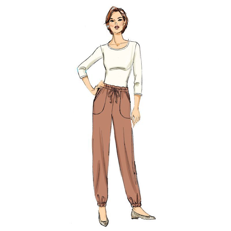 Patron Butterick 6865/A - Pantalon