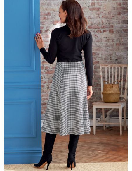 Butterick 6866/A5 - Jupe