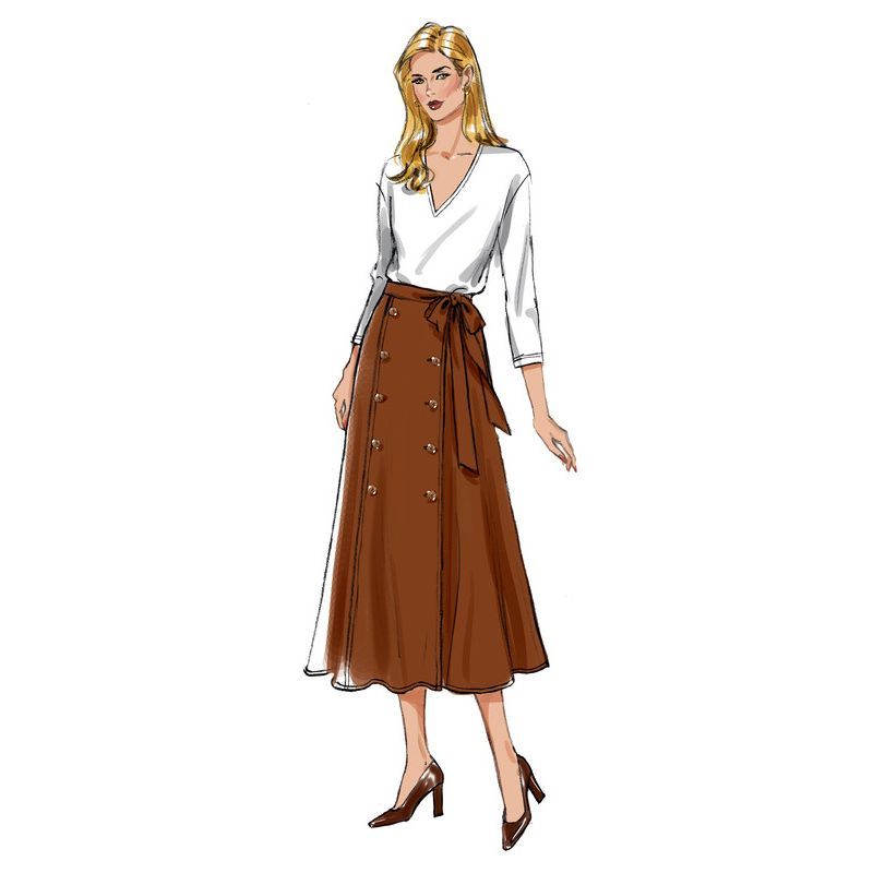 Butterick 6866/A5 - Jupe