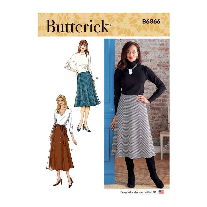 Butterick 6866/A5 - Jupe