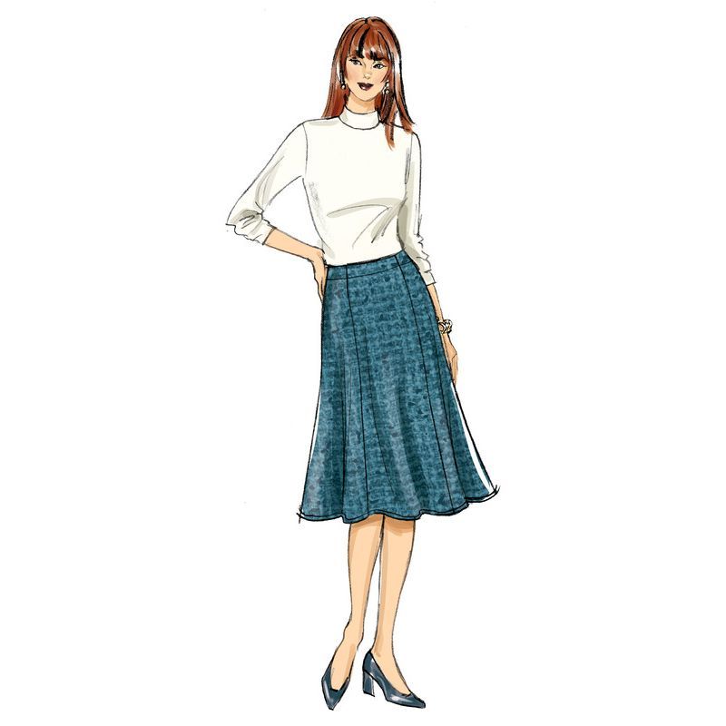 Butterick 6866/A5 - Jupe