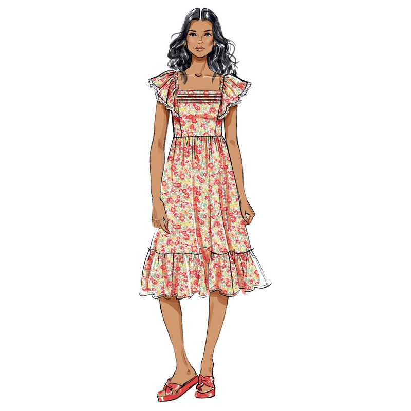 Patron Butterick 6872/B5 - Robe