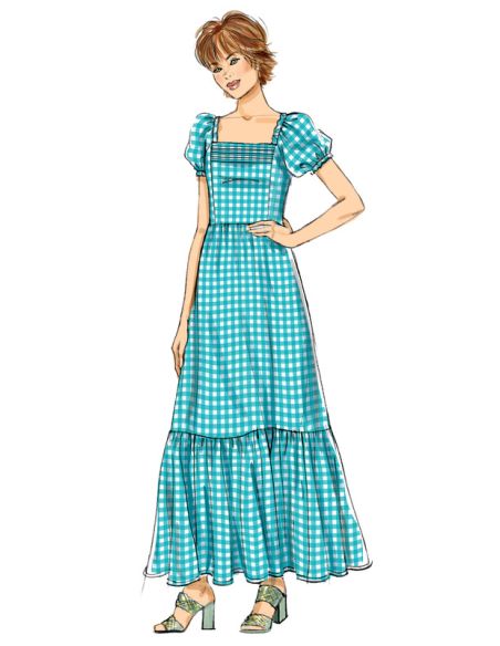 Patron Butterick 6872/B5 - Robe