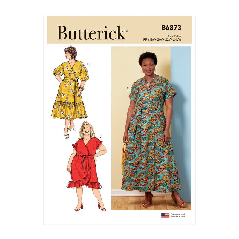 Patron Butterick 6873/RR - Robe