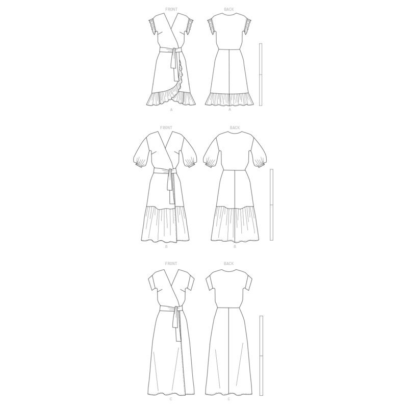 Patron Butterick 6873/RR - Robe