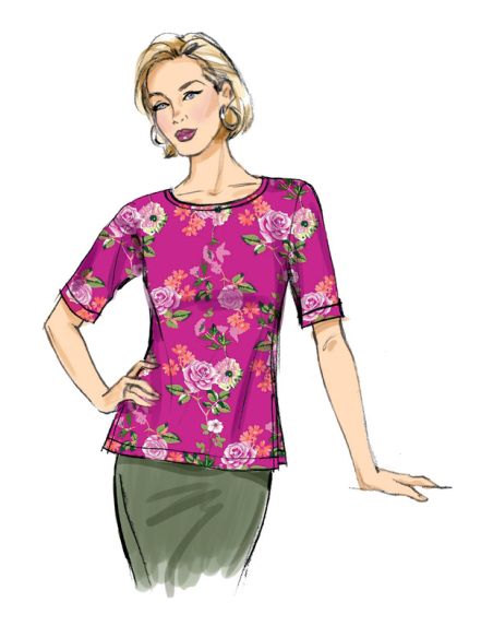 Patron Butterick 6874/B5 - Haut