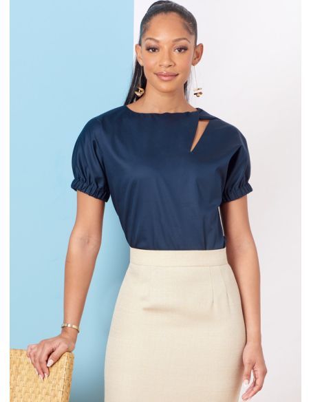 Patron Butterick 6875/A5 - Haut