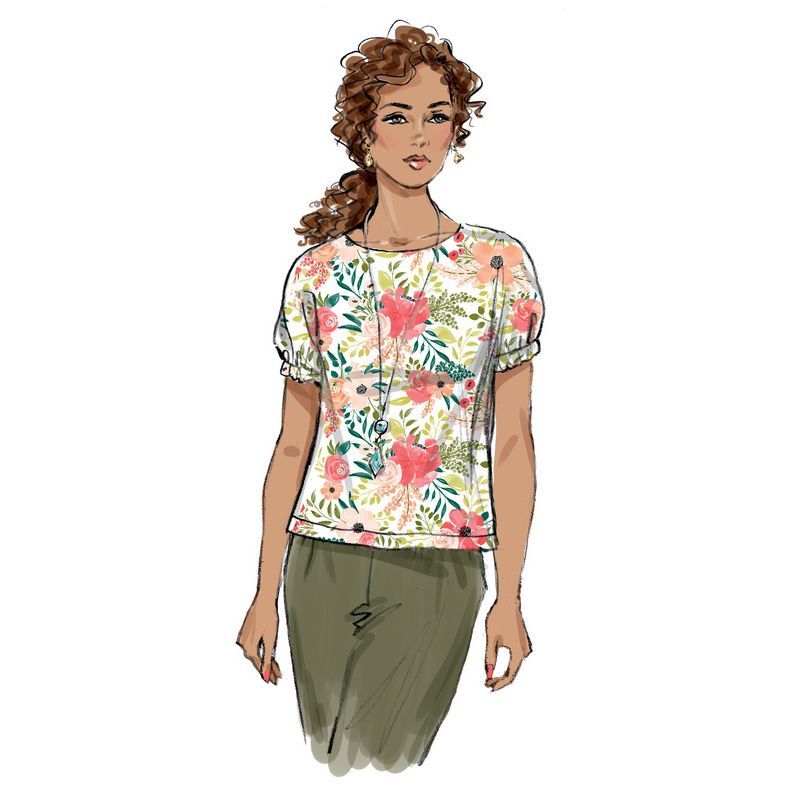 Patron Butterick 6875/A5 - Haut