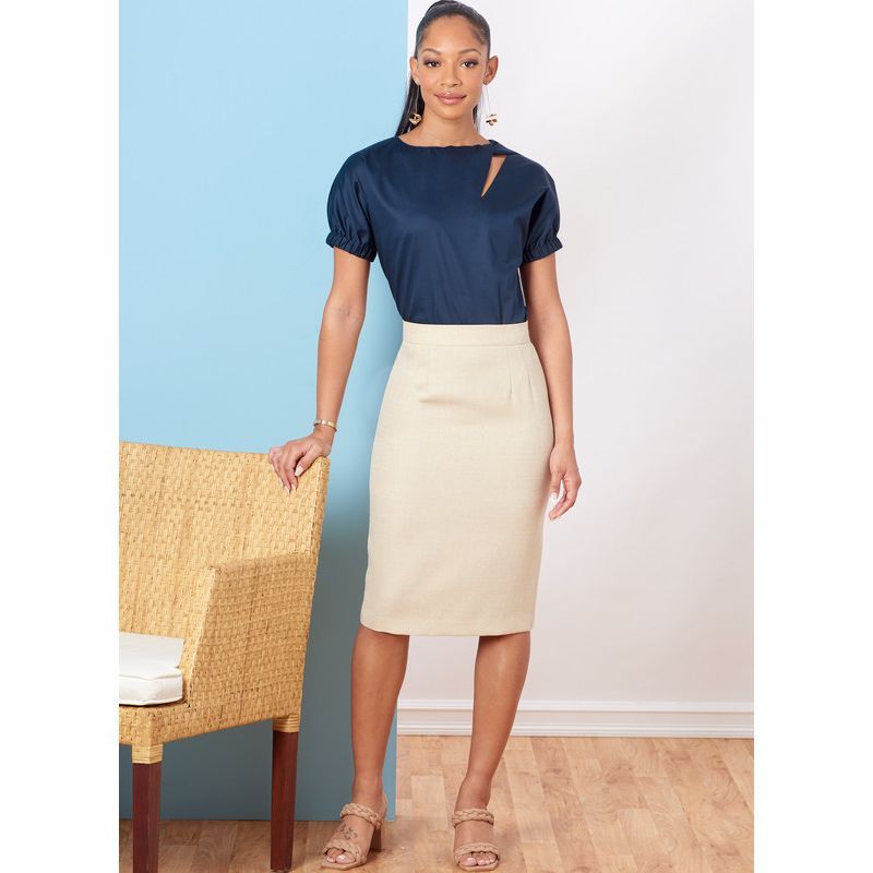 Patron Butterick 6875/A5 - Haut