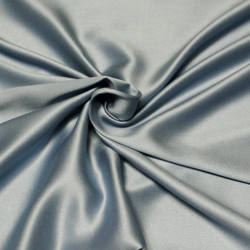 Satin 100% viscose - Ciel
