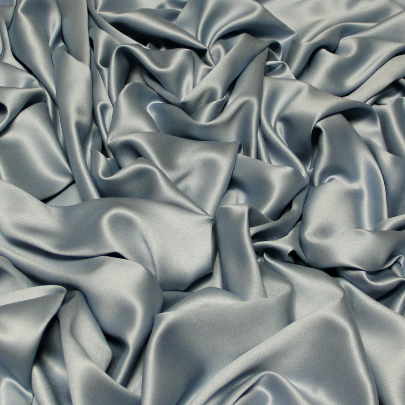 Satin 100% viscose - Ciel