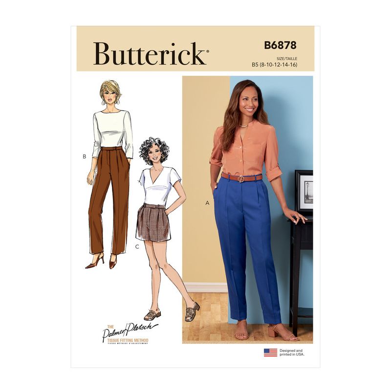 Patron Butterick 6878/B5 - Pantalon